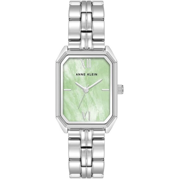 Women\'s Mint Green Stainless Steel Water Resistant Bracelet Adjustable Watch